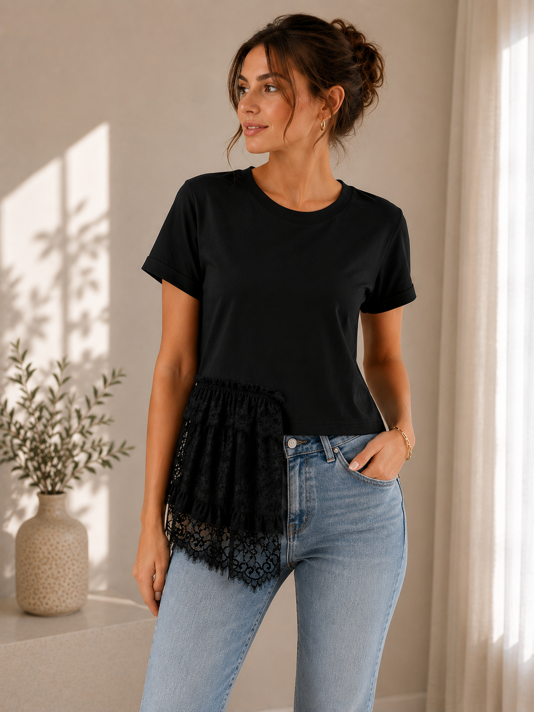 Black T-Shirt - Image 3