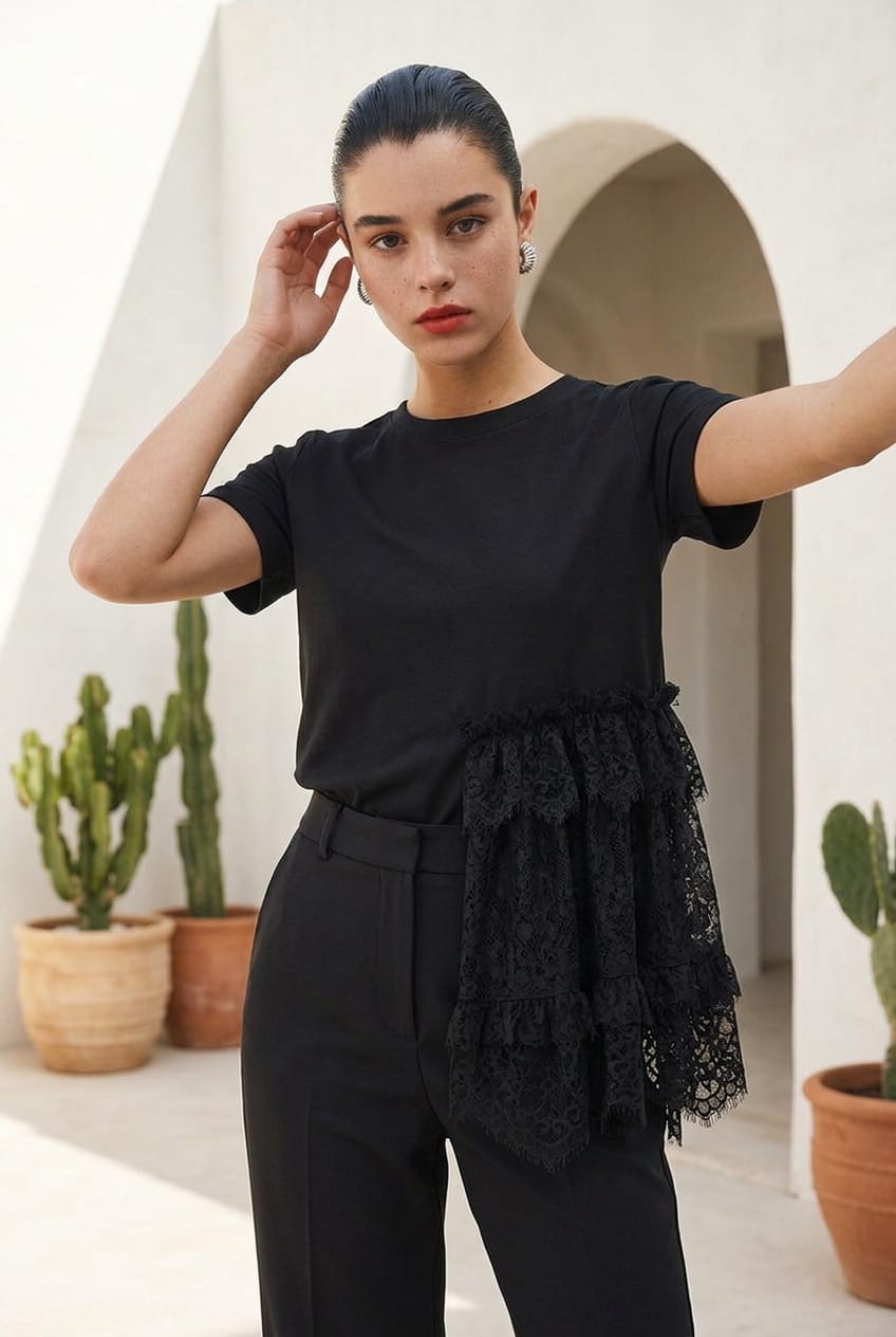 Black T-Shirt - Image 2